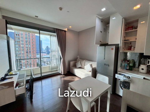 38 sqm city-view 1-bedroom condo in high-rise location