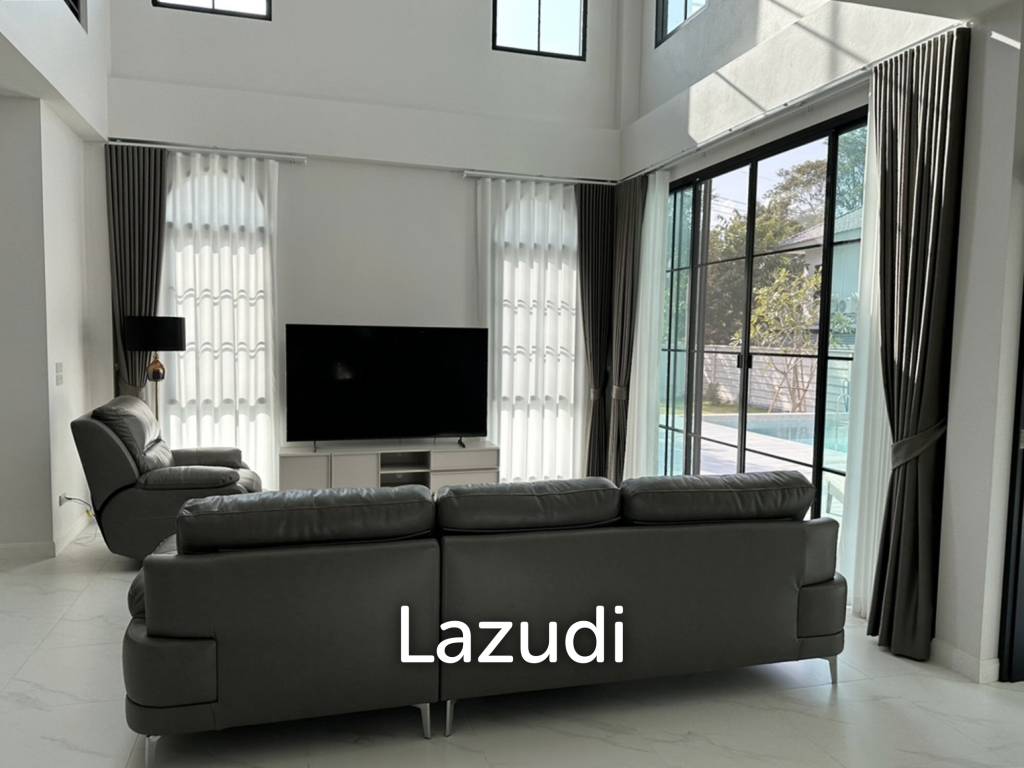 รูป บ้านสร้างใหม่ 2 ชั้น 4 นอน วิวภูเขาและสระว่ายน้ำใน อ.แม่ริม - รูปที่ 4/39
