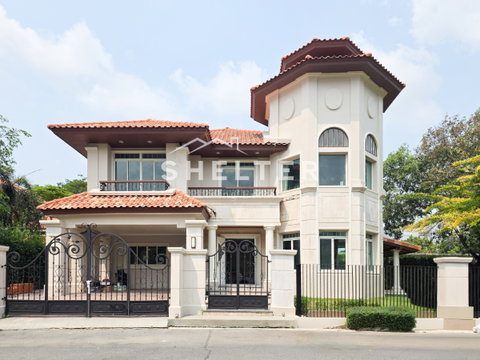 บ้านเดี่ยว พื้นที่ 100 ตร.ว. เฟอร์ครบ พร้อมเข้าอยู่ทันที ติดรถไฟฟ้าสายสีส้ม ใกล้ Community สัมมากร ทางด่วนมอเตอร์เวย์ 🚗