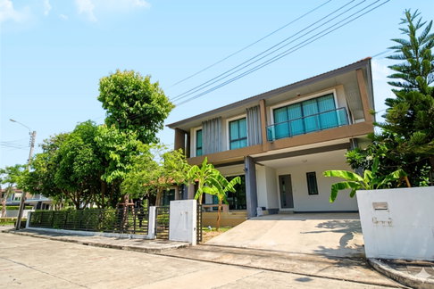 ขายบ้านเดี่ยว ฮาบิเทีย พาร์ค เทียนทะเล 28 หลังมุม ที่เยอะ 112.2 ตร.ว. มีเรือนรับรอง 