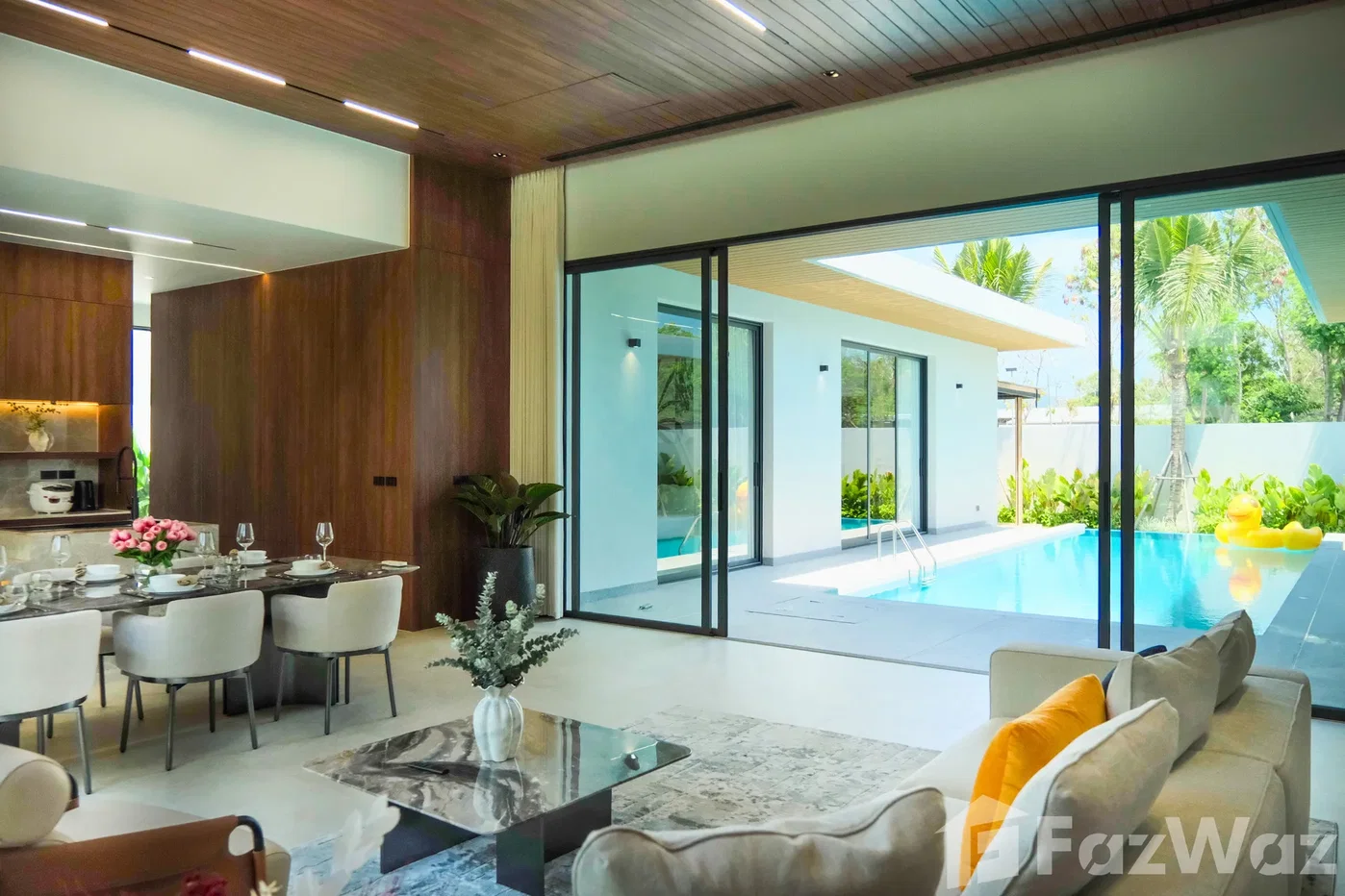 รูป Luxury 4-Bedroom Contemporary Pool Villa in Chalong 6381503 - รูปที่ 5/27