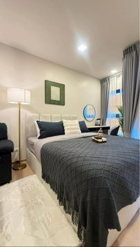 S73 Condo for rent: The Base Urban Rama 9, near MRT Rama 9. Excellent location, convenient transportation, ready to move in.
