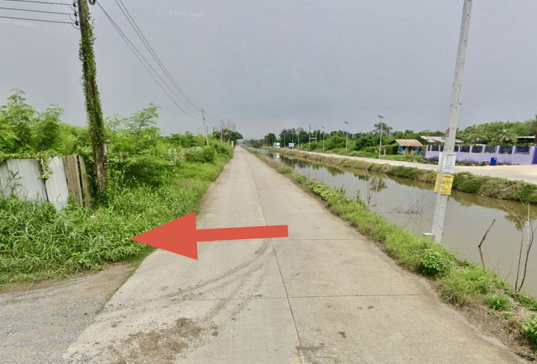 รูป ขายด่วน! ที่ดินเปล่าแปลงสวย 1 ไร่ ผังเมืองสีชมพูอ่อน ทำเลศักยภาพ ใกล้วัดพระธรรมกาย คลองสี่ อ.คลองหลวง จ.ปทุมธานี - รูปที่ 2/5