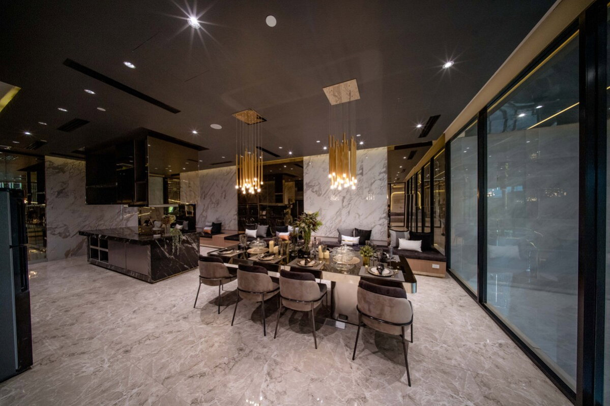 รูป ขายคอนโด Knightsbridge สุขุมวิท-เทพารักษ์ ชั้น 35 ขนาด 32 ตร.ม. 1 ห้องนอน 1 ห้องน้ำ ตกแต่งสวย เฟอร์ครบ พร้อมอยู่ ใกล้รถไฟฟ้าสายสีเหลือง สถานีทิพวัล - รูปที่ 14/21