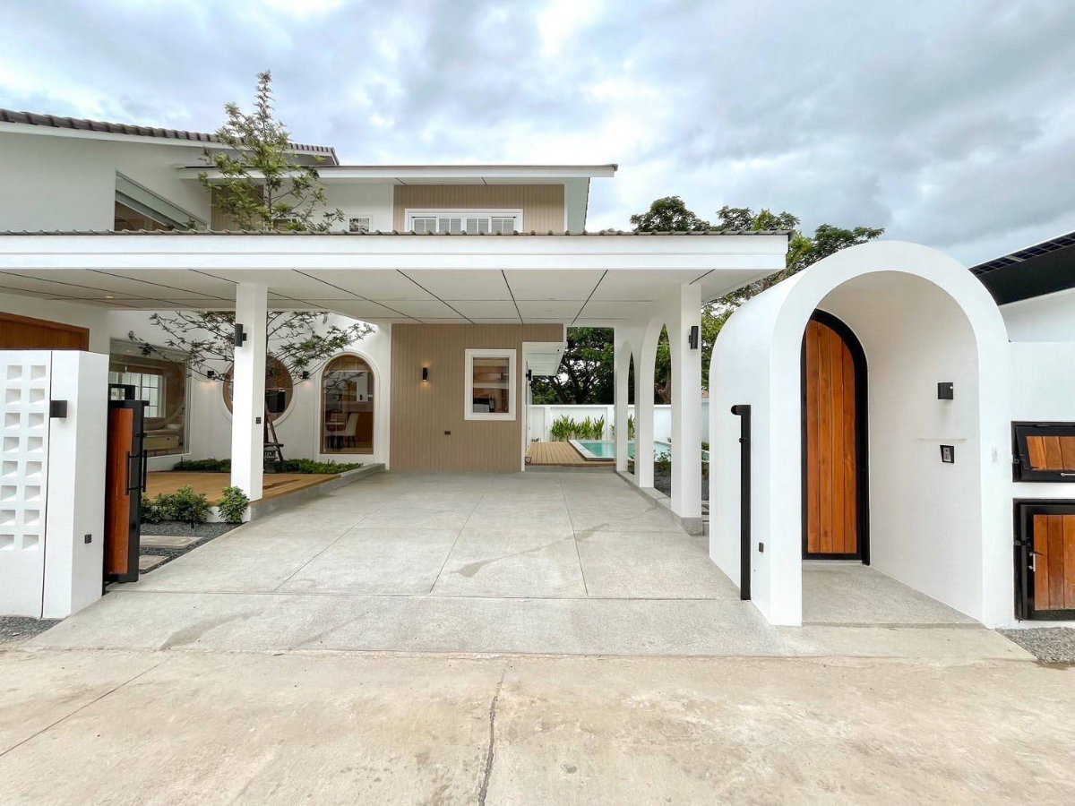 รูป บ้าน Pool villa 2 ชั้น บ้านพร้อมสระว่ายน้ำในตัว สไตร์ Koji ใกล้ห้างสรรพสินค้า #C7MG100771 - รูปที่ 27/28