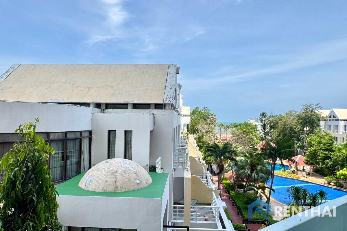 รูป คอนโดริมชายหาดจอมเทียน เมโทร จอมเทียน สตูดิโอ ขนาด 56 ตร.ม. ห้องขนาดใหญ่ สภาพดี - รูปที่ 12/19