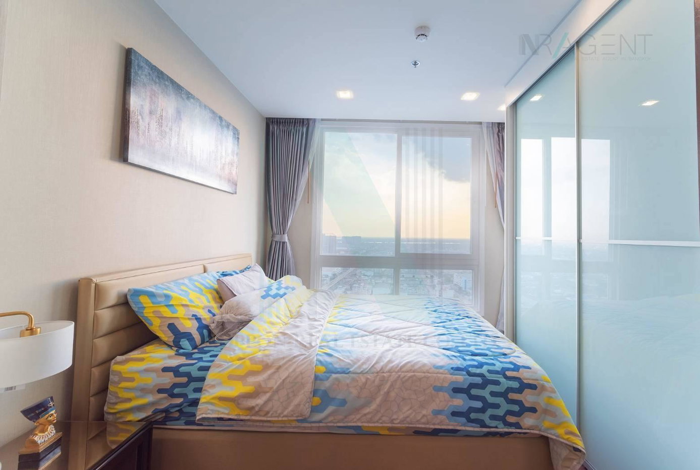 รูป ขายคอนโด เดอะ เมโทรโพลิส สำโรง อินเตอร์เชนจ์ อาคาร 1 ชั้น 38 1 ห้องนอน ขนาด 32.64 ตรม ใกล้ BTS สำโรง - รูปที่ 2/8