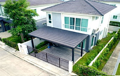 บ้านเดี่ยวให้เช่า : เชียงใหม่กรีนวัลเลย์ 39 ตร.ว.160 ตร.ม. พร้อมเฟอร์ฯ ดอนแก้ว แม่ริม ไดนาสตี้ ไทล์ท้อป แม่ริม2 บ้านเดี่ยว 2 ชั้น 3 นอน 3 น้ำ