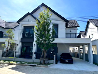 บ้านเดี่ยว สนามบินสุวรรณภูมิ : 💎ND0676  ขายบ้านเดี่ยว โครงการ CENTRO บางนา  💵