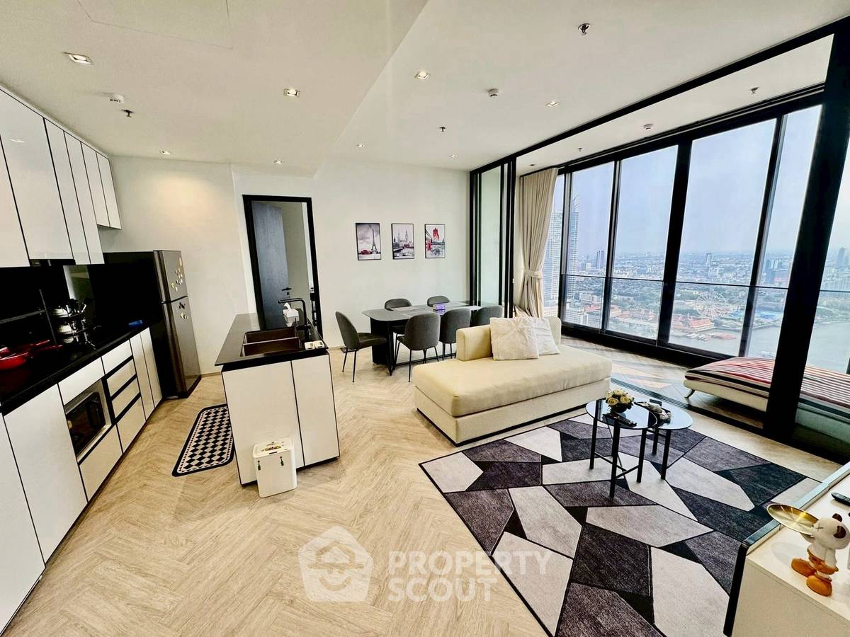 รูป คอนโด 2 ห้องนอน ชั้น 42 Chapter Charoennakhorn - Riverside ใกล้ BTS กรุงธนบุรี (ID 2934009) - รูปที่ 8/10