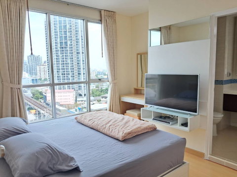 คอนโดให้เช่า : The Room Sukhumvit 69 : เดอะ รูม สุขุมวิท 69 (( บีทีเอสพระโขนง )) MK-02 line @livingbkk