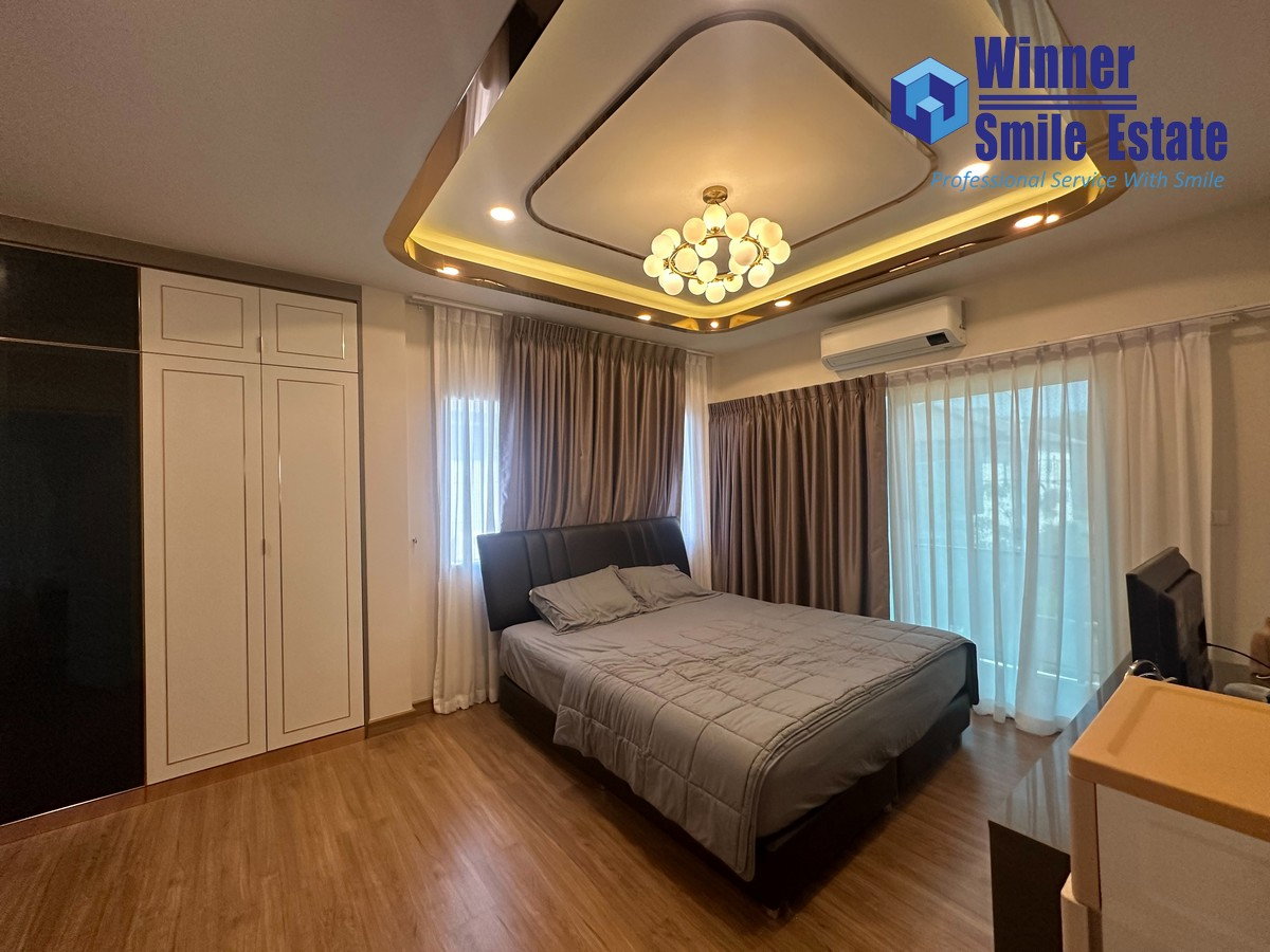รูป ให้เช่า บ้านเดี่ยว เซนโทร บางนา - ศรีนครินทร์ ทำเลใกล้ Mega บางนา บ้านสวย ตกแต่งครบ เดินทางสะดวก - รูปที่ 1/9