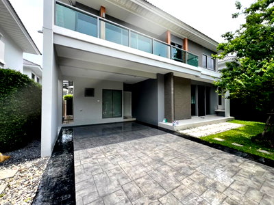 Houses for rent : Detached house with full furniture, near SISB International School Nonthaburi. Perfect Place Chaengwattana 2