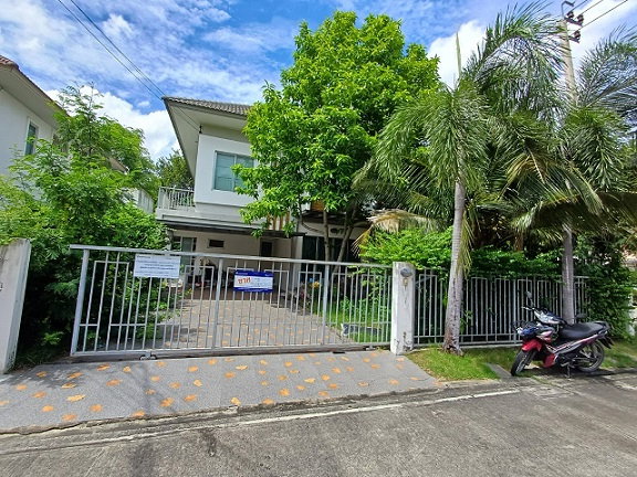 รูป บ้านเดี่ยว 2 ชั้น เนื้อที่ 86.8 ตร.ว. หลังมุม หมู่บ้าน วิลล่า โนวา วัชรพล-สายไหม - รูปที่ 1/8