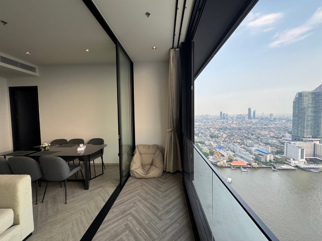 รูป 🏙️ ให้เช่า คอนโดหรูริมน้ำเจ้าพระยา 🏊♂️ ส่วนกลางระดับ Luxury ริมแม่น้ำ ✨ 🚇 ใกล้ ICONSIAM, BTS กรุงธนบุรี - รูปที่ 8/11
