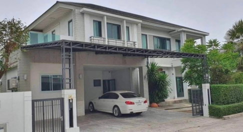 Single house for rent at a low price in Perfect Masterpiece Ratchaphruek project.