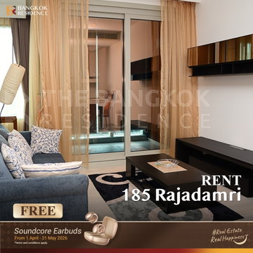 Rental Condo 💎 185 Rajadamri, 1BR 60 sqm 60K ✨ Newly Renovated Best Value near BTS Ratchadamri
