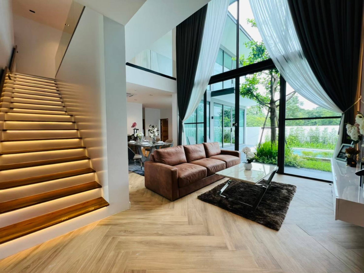 รูป ให้เช่า Pool Villa สองชั้นหลังใหญ่ บ้านในโครงการ พร้อมระบบรักษาความปลอดภัยที่ดีเยี่ยม #A7-V0078 - รูปที่ 3/5