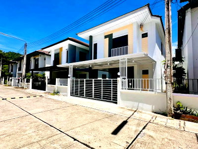 ขายบ้านเดี่ยว : บ้านเดี่ยวสวย ทำเลดี หนองมน ใกล้บางแสน เดอะ เพอร์เฟค ฮิลล์