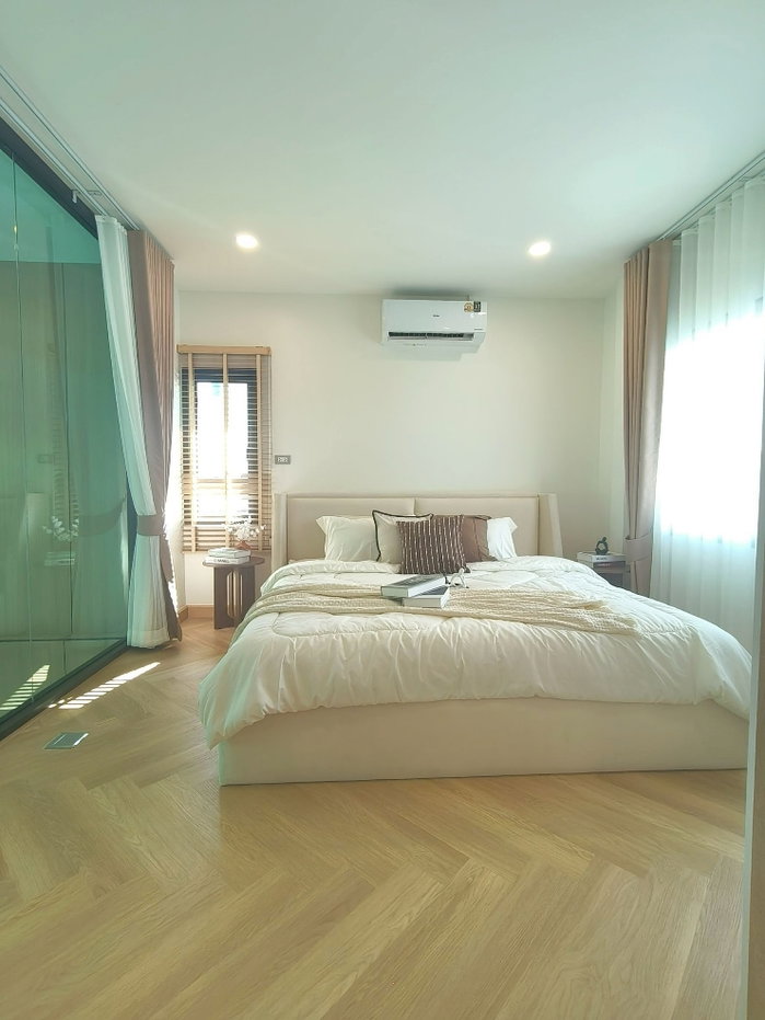 รูป บ้านเดี่ยว นวมินทร์127 บ้านนอกโครงการ ฟรีค่าส่วนกลาง จอดรถ 4 คัน นัดชมบ้านจริง085-318-6868คุณวา - รูปที่ 33/36