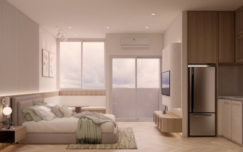 ขายทรี บูทีค คอนโด นิมมาน (Tree Boutique Condo) ยูนิตแต่งหรูสไตล์ Modern Contemporary รีโนเวทใหม่เอี่ยม ทำเลทองในซอยสุขเกษม ติดประเสริฐแลนด์