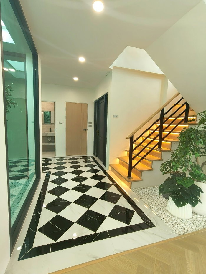 รูป บ้านเดี่ยว นวมินทร์127 บ้านนอกโครงการ ฟรีค่าส่วนกลาง จอดรถ 4 คัน นัดชมบ้านจริง085-318-6868คุณวา - รูปที่ 18/36