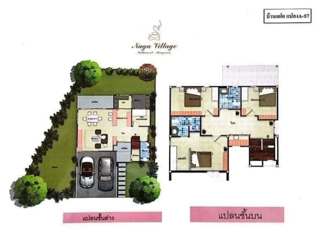 รูปภาพบ้านแฝด