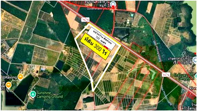 Land for sale ปลวกแดง : [FOR SALE] Prime Industrial/Commercial Land – 300 Rai (480,000 sq.m.)Pluak Daeng, Rayong (EEC Zone) | Frontage on 4-Lane Highway 3574