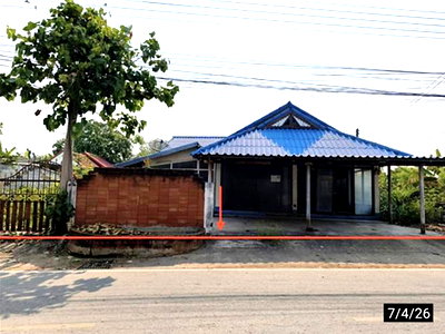 บ้านเดี่ยว ขอนแก่น : บ้านเดี่ยว 137.2 ตร.วา ชุมแพ ขอนแก่น 2.1M