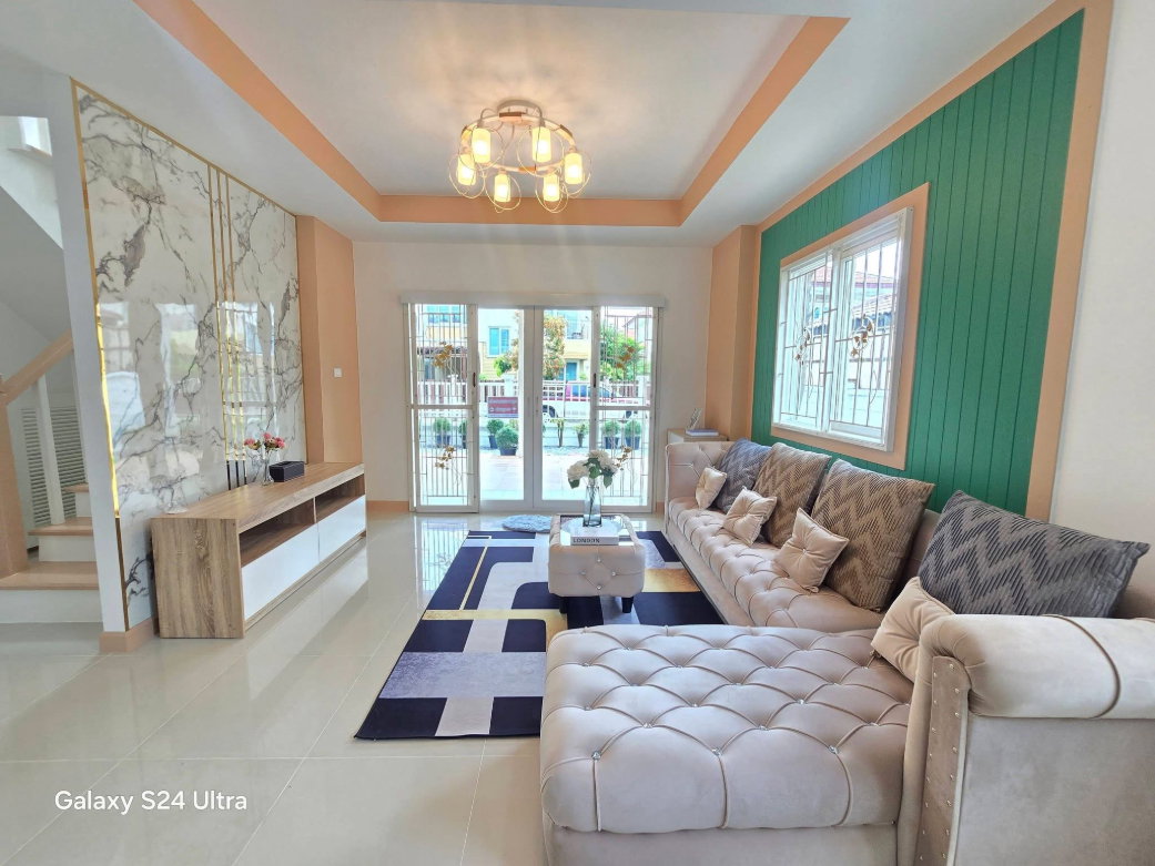 รูป ขายบ้านเดี่ยวคุณาภัทร 5 บ้านกล้วยฯ 52.5 ตร.ว. แต่งใหม่ลงเฟอร์ฯ มีนอนล่าง ฟรีโอน - รูปที่ 5/23