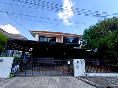 บ้านเดี่ยว ถนนรังสิต-นครนายก : บ้านเดี่ยว 2 ชั้น เนื้อที่ 72 ตร.ว. ม.สัมมากร รังสิต-คลอง 7