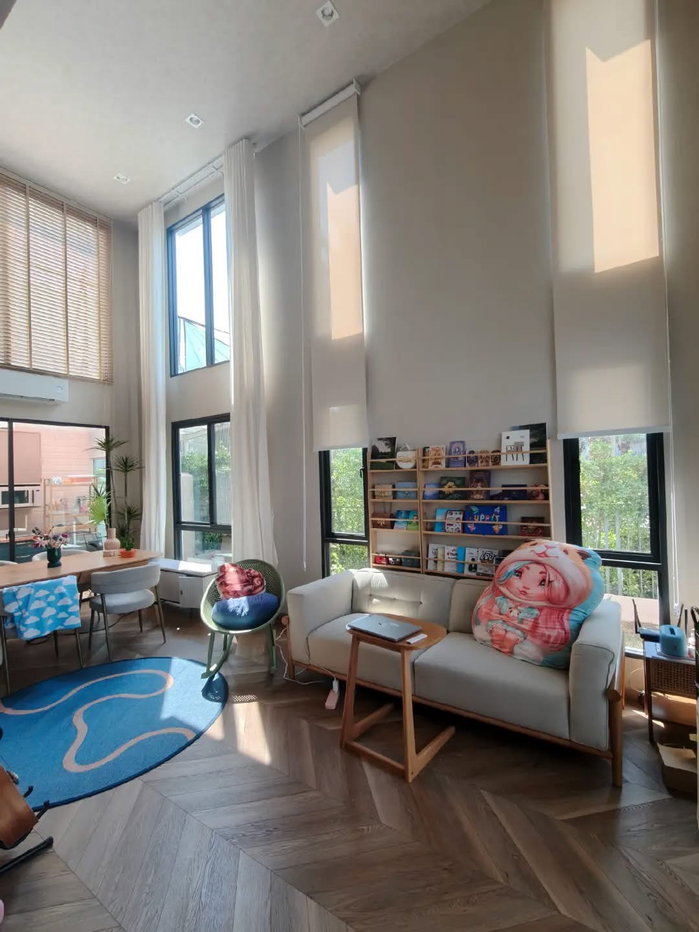 รูป 🏡 Duplex Townhome สไตล์ Penthouse พฤกษาวิลล์ พหลโยธิน–รามอินทรา 3 ห้องนอน 2 ห้องน้ำ ดีไซน์ Rare Item หลังมุม วิวหน้าหมู่บ้าน พร้อมอยู่ - รูปที่ 5/17