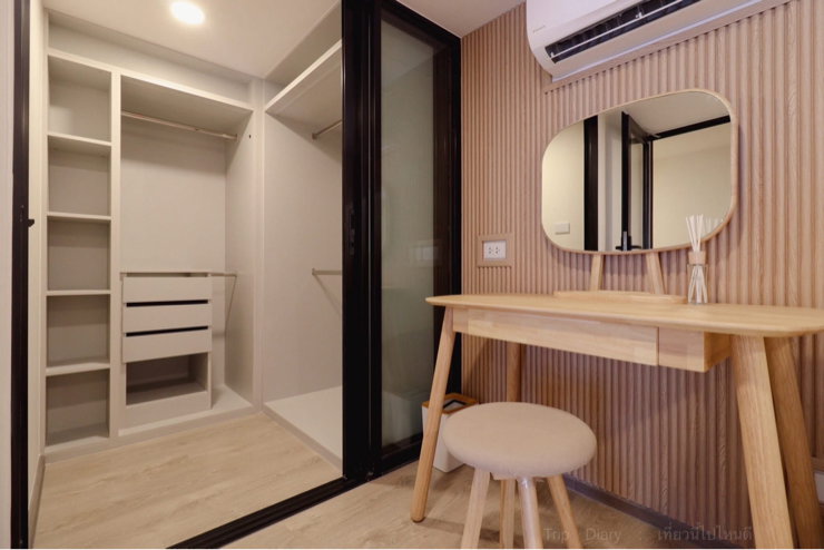 รูป S78 ให้เช่าคอนโด SOHO BANGKOK RATCHADA (โซโห แบงค็อก รัชดา) ห้อง Duo space 2 ชั้น เฟอร์นิเจอร์ และ เครื่องใช้ไฟฟ้าครบ พร้อมเข้าอยู่ ติด MRT ห้วยขวาง - รูปที่ 13/34