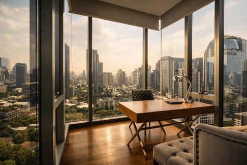 HOT SALE Ashton Morph 38 22nd Floor Special Corner Unit Panoramic Thonglor View Pet-Friendly BTS Thong Lo Special Price: THB 10.5 Million