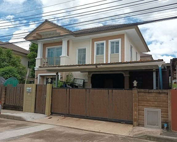 รูป บ้านเดี่ยว 2 ชั้น เนื้อที่ 54.4 ตร.ว. ม.ภัสสร บางนา ถ.บางพลี-กิ่งแก้ว - รูปที่ 1/6