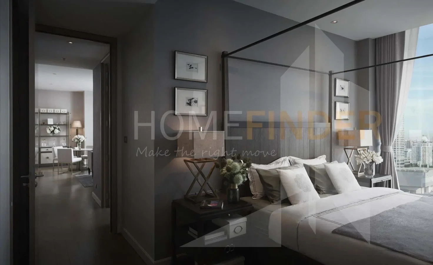 รูป Magnolias Ratchadamri Boulevard 2 bedrooms, for rent - รูปที่ 3/4
