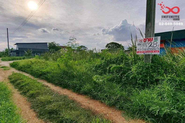 รูป ขายที่ดินเปล่า 28 ตร.ว. ถนนพัฒนาชนบท 4 ซอยอรุณบุญศรี ลาดกระบัง ใกล้สนามบินสุวรรณภูมิ - รูปที่ 2/3