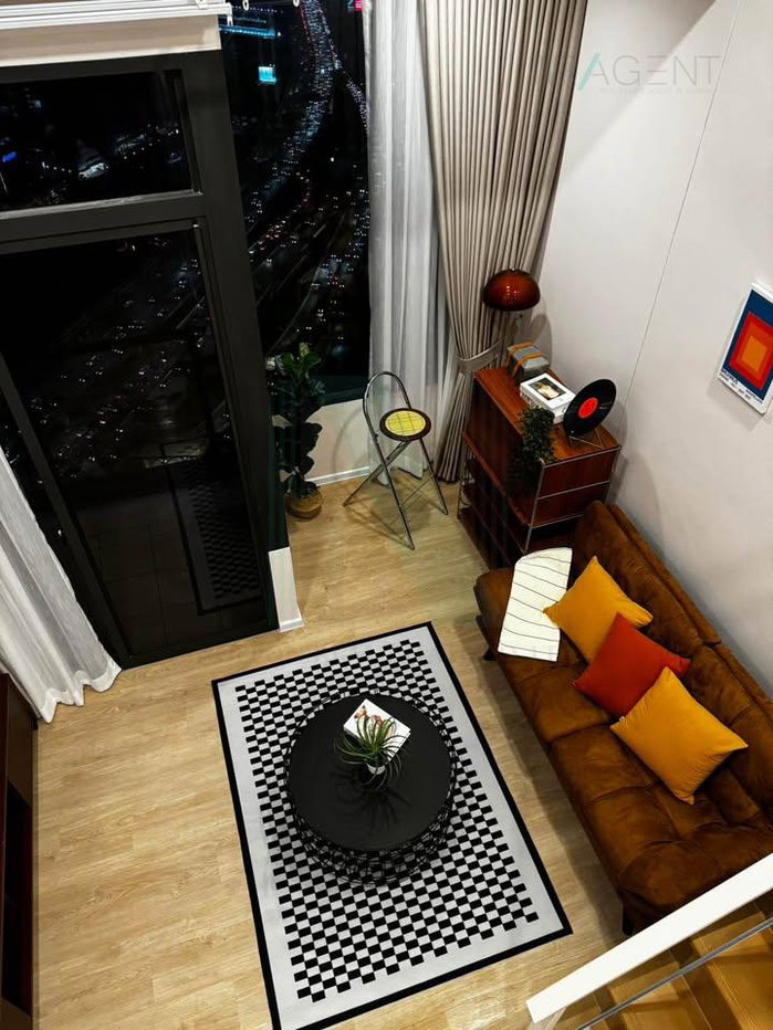 รูป ให้เช่าคอนโด ไซมิส พระราม 9 อาคาร 1 ชั้น 30 Duplex ขนาด 37 ตรม ใกล้ ใกล้ MRT พระราม 9 - รูปที่ 3/10