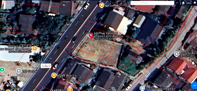 Land for sale Chiang Mai : For Sale: Land in San Sai — 1 Ngan 12 Sq.wah near HomePro San Sai (ID:278LS)