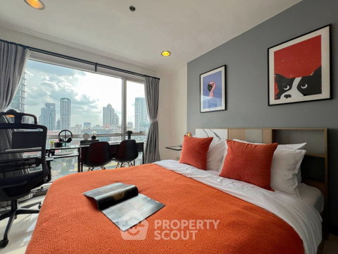 2-BR 82 Sqm Condo At Silom Suite, 60m to BTS Saint Louis (ID 2939875)