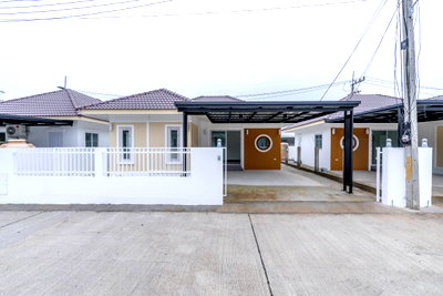 บ้านเดี่ยว เทศบาลตำบลสันกำแพง : ขายบ้านสร้างใหม่ บ้านเดี่ยวชั้นเดียว ดีไซน์ทันสมัย #ดอยสะเก็ด ราคาเพียง 1.54 ล้านบาท   #CSP100919