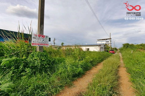 ขายที่ดินเปล่า 28 ตร.ว. ถนนพัฒนาชนบท 4 ซอยอรุณบุญศรี ลาดกระบัง ใกล้สนามบินสุวรรณภูมิ