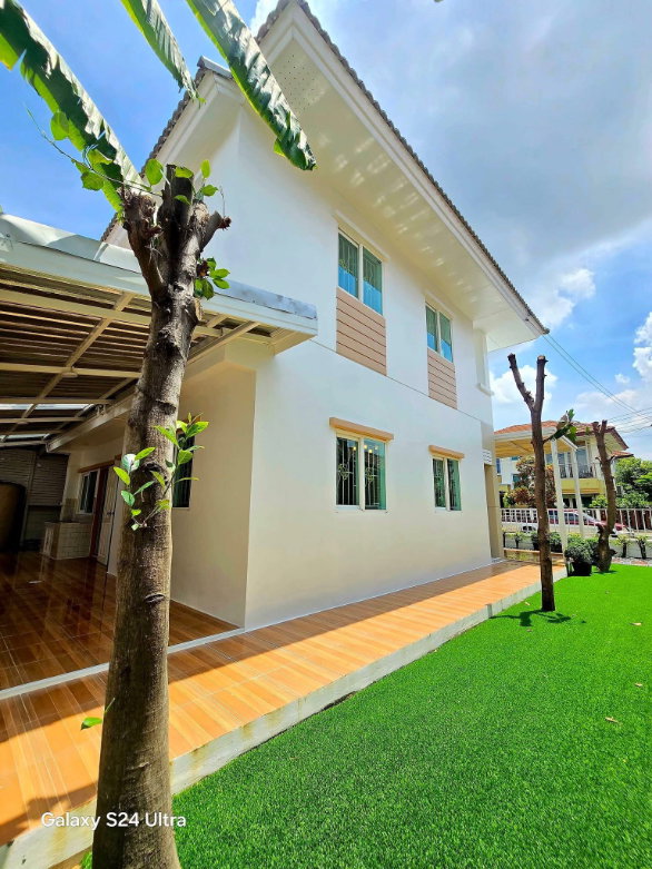 รูป ขายบ้านเดี่ยวคุณาภัทร 5 บ้านกล้วยฯ 52.5 ตร.ว. แต่งใหม่ลงเฟอร์ฯ มีนอนล่าง ฟรีโอน - รูปที่ 12/23