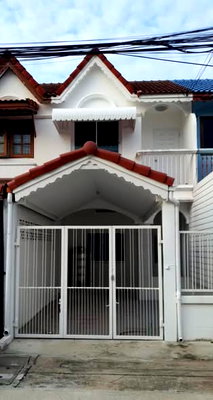 Townhouses for sale Suan Dusit University : 🔥Townhome for Sale at Thanakorn 2 – Ready to Transfer and Move In, Great Location Near Siriraj Hospital and BTS