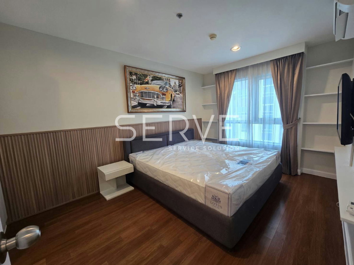 รูป 🔥45K- ห้องกว้าง 2นอน มีอ่างอาบน้ำ ตกแต่งหรู วิวเมือง เฟอร์แน่น พร้อมเข้าอยู่ คอนโดทำเลดีๆ ใกล้ MRT พระราม 9 @ Belle Grand Rama 9 - รูปที่ 3/10