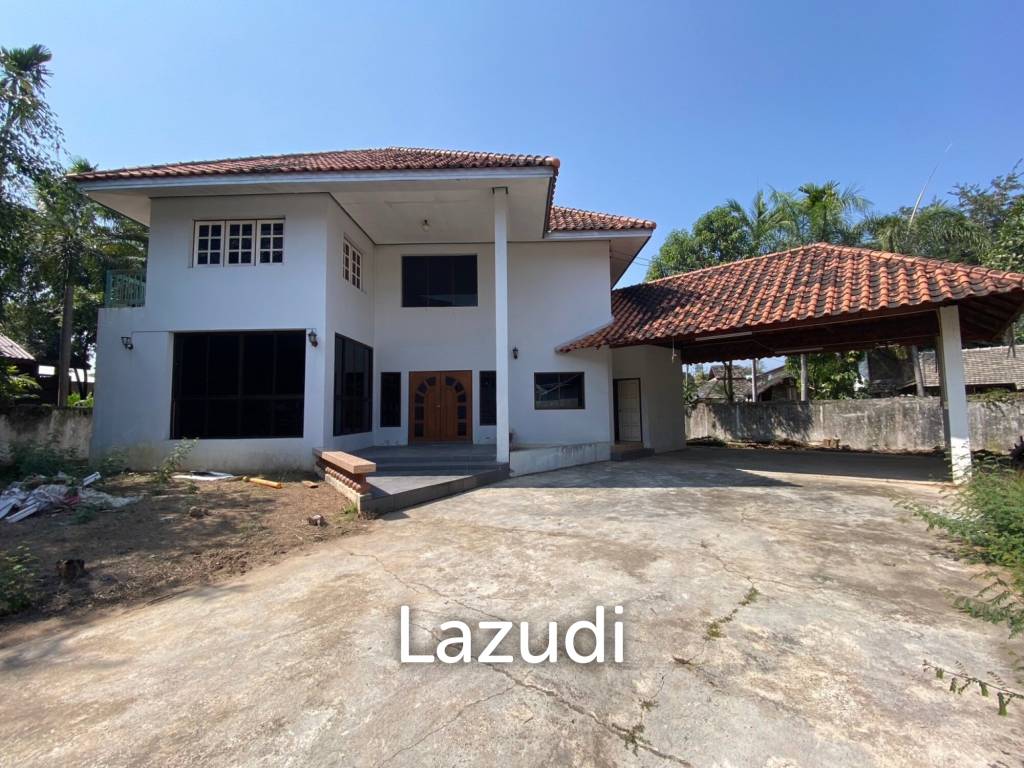 รูป ขายบ้าน 2 ชั้น 1 ห้องนอน ทำเลดีใกล้สนามบินเชียงใหม่ - รูปที่ 1/10