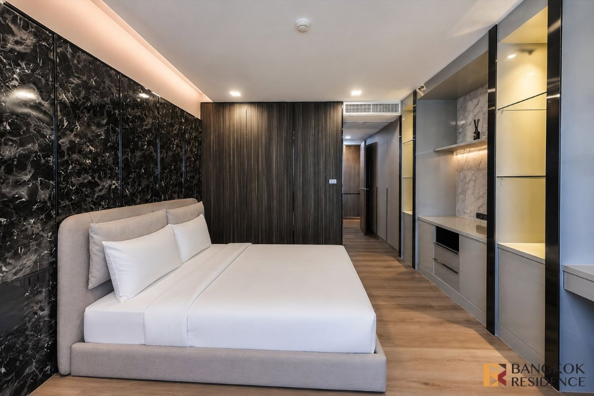 รูป 🏙️ขายคอนโด Somkid Gardens ดีไซน์ Built-in หรู ใกล้ BTS ชิดลม Private Luxury 85MB✨ - รูปที่ 4/19