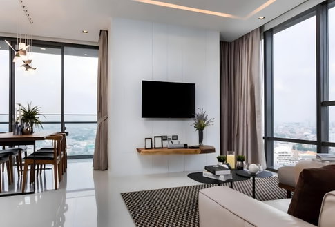 🔥 Luxury condo for sale, With private elevator, next to BTS Dark Green Line, Surasak 🔥 The Bangkok Sathorn