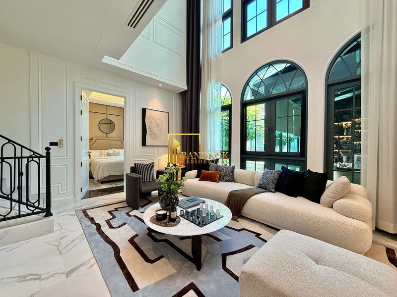 Townhouses for sale : The Boulevard Ekkamai | Super Luxury 4 Bedroom Townhouse - BR8667TH