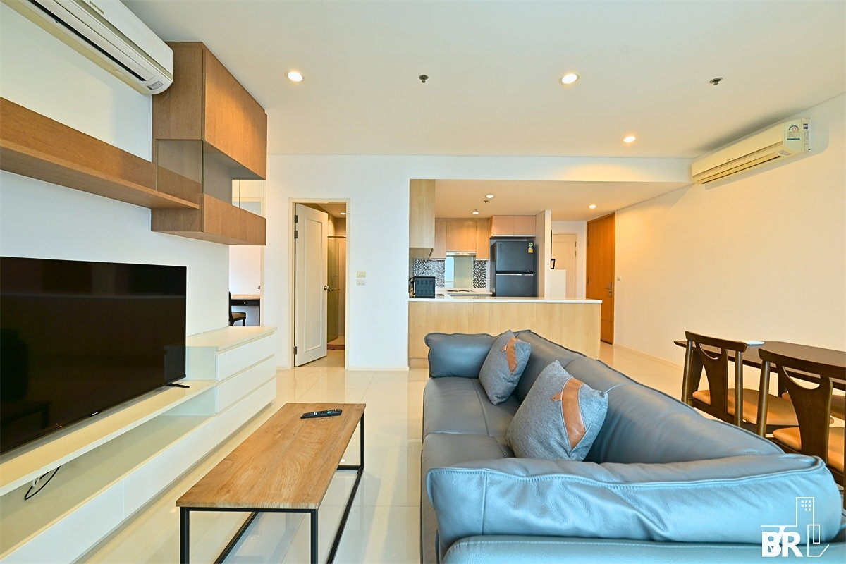 รูป เช่าคอนโด 🌃 Villa Asoke 2นอน 80ตรม 45K 💎ห้องสวย ใกล้ MRT เพชรบุรี - รูปที่ 2/8